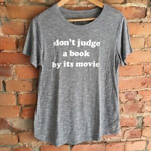 Grey EUC graphic novelty tee shirt